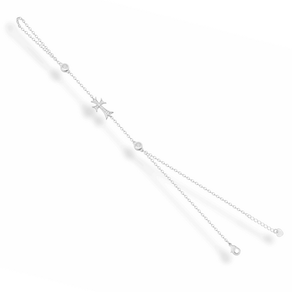 Double Cross Me Hand Chain